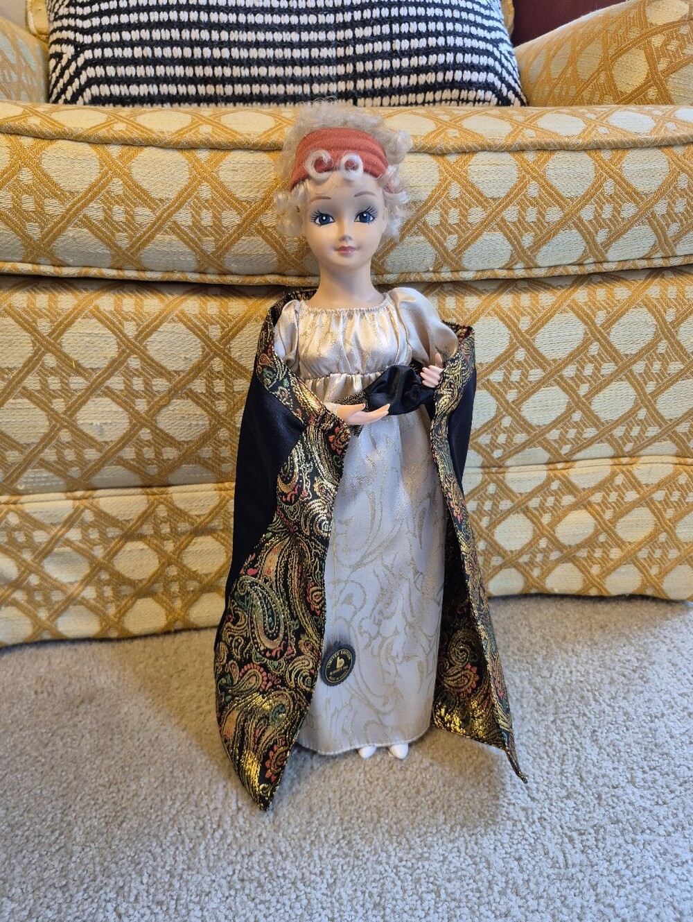 16" Brinn'ss Doll American Tradition First Lady Giwn Series Martha Randolph 1986